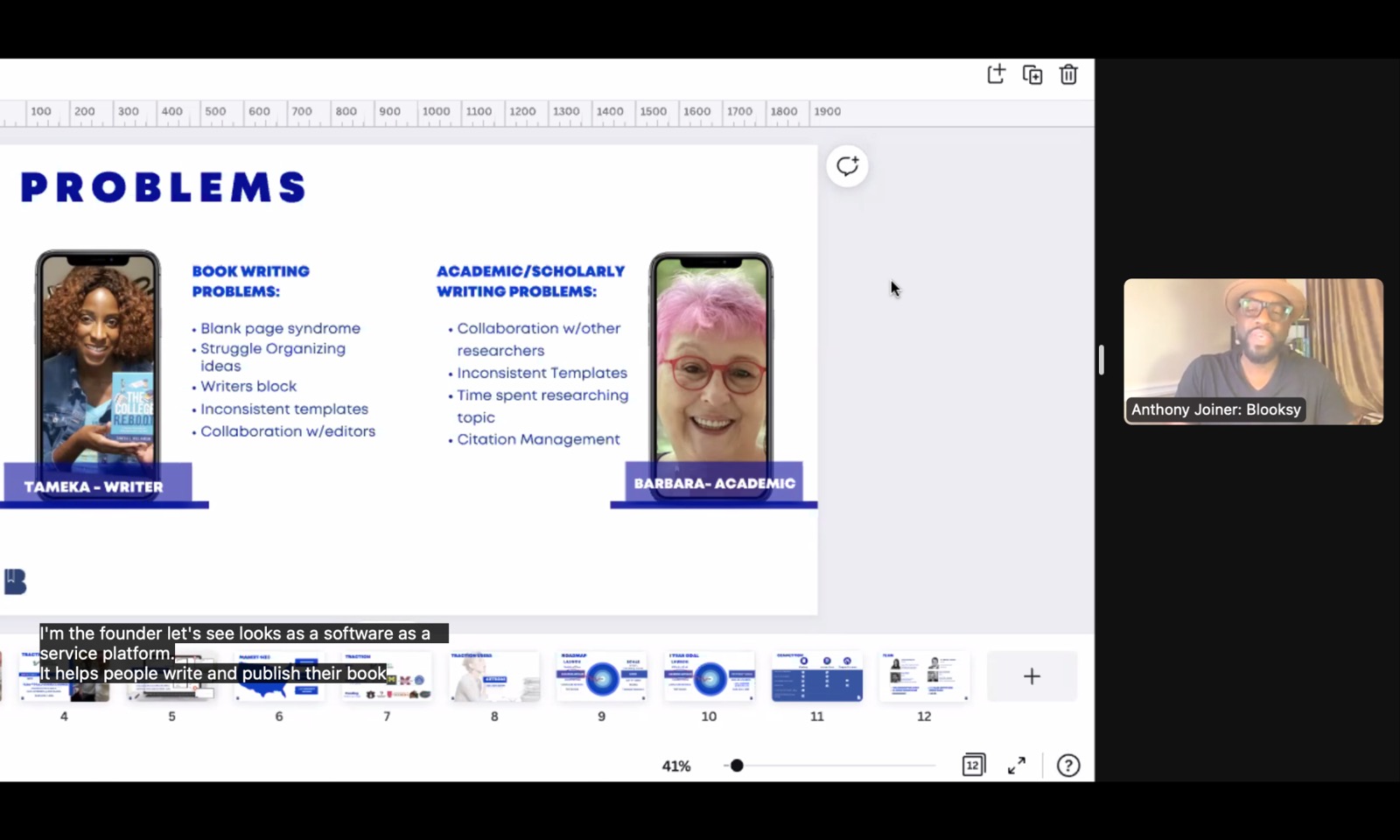 Blooksy presentation