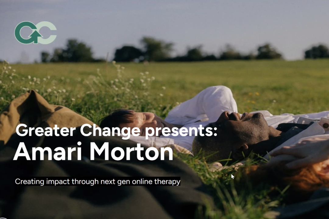 Greater Change Health — Healthcare Entrepreneur Meetup
