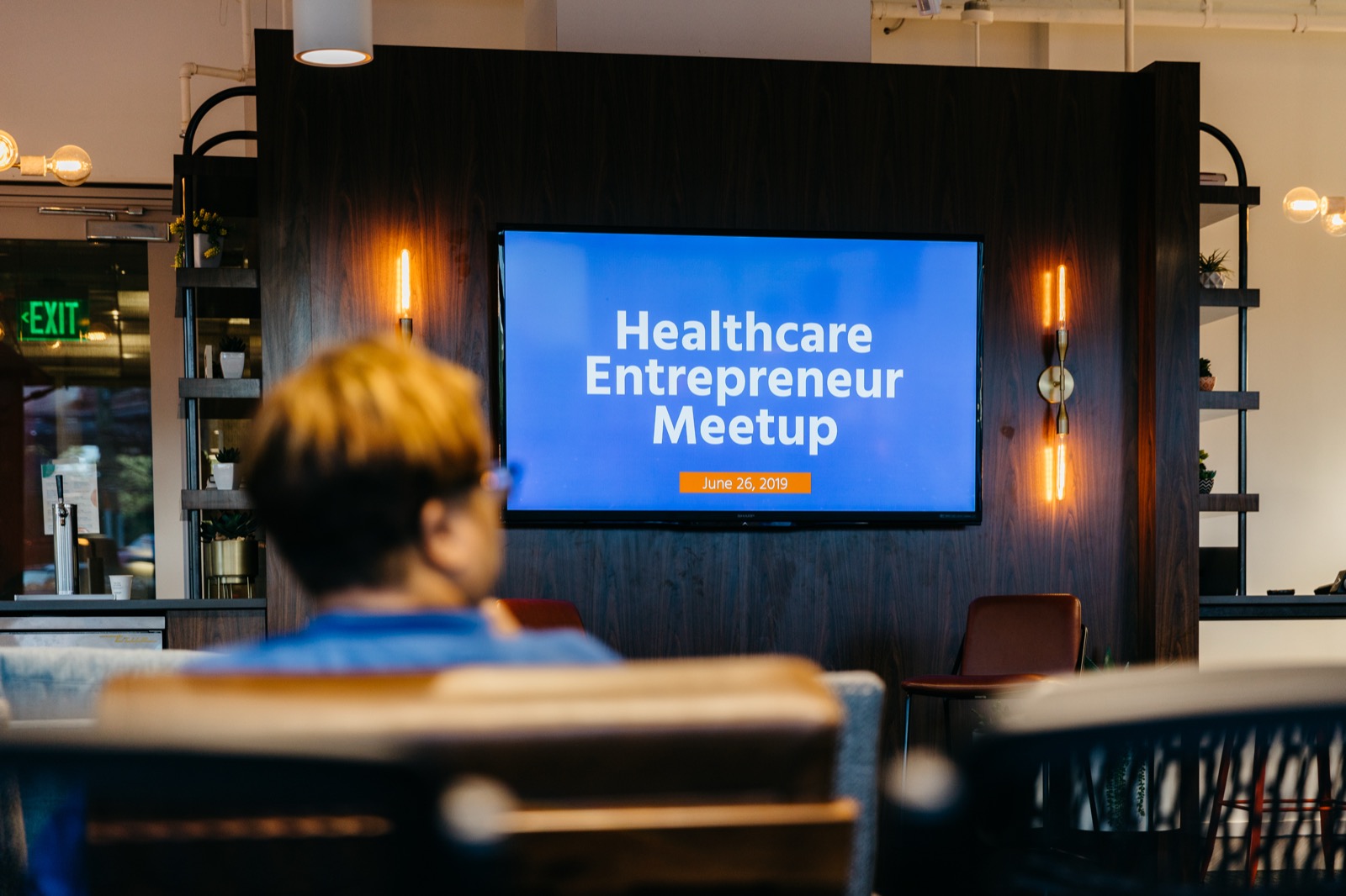 Networking at Atlanta Healthcare Entrepreneur Meetup