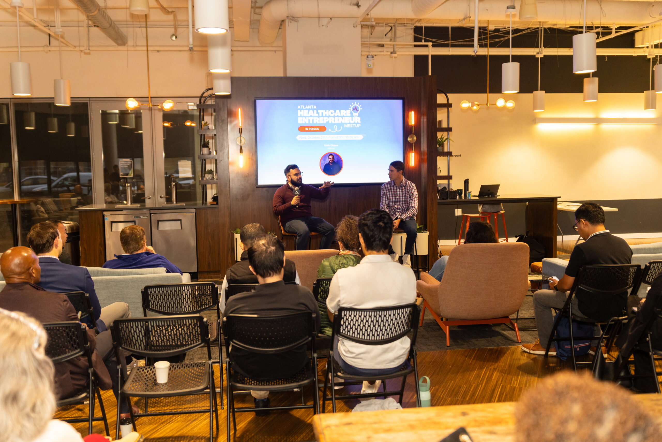 NPHub Healthcare Entrepreneur Meetup networking session
