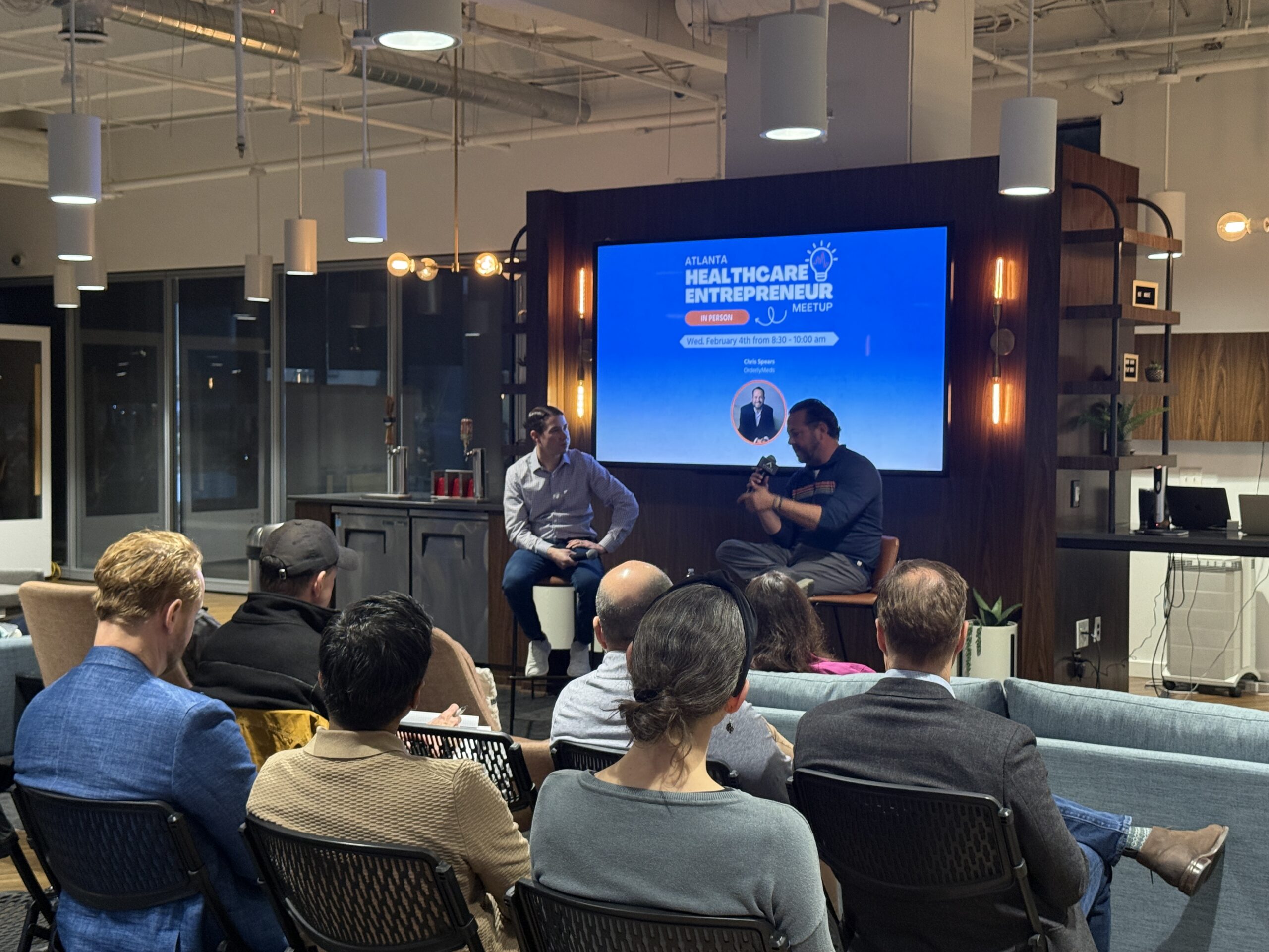 OrderlyMeds Healthcare Entrepreneur Meetup attendees