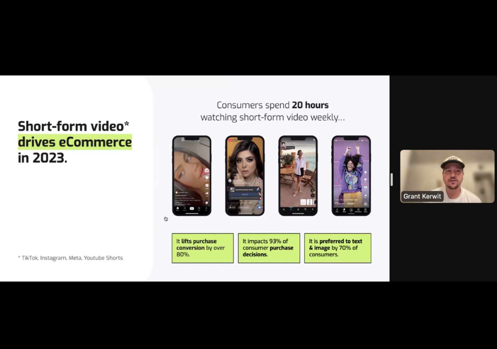 Novel presentation