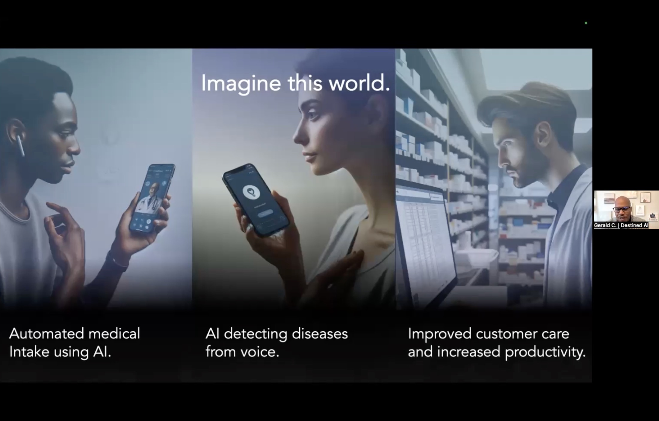 Healthcare entrepreneurs on Zoom — March 2024 meetup