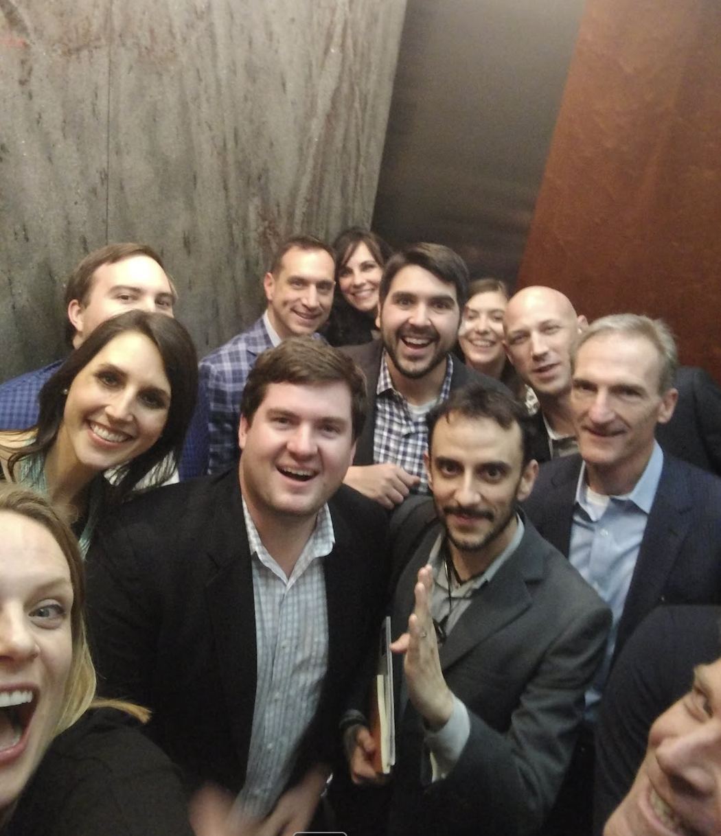 Never miss a chance for an elevator selfie (with GungFu!)