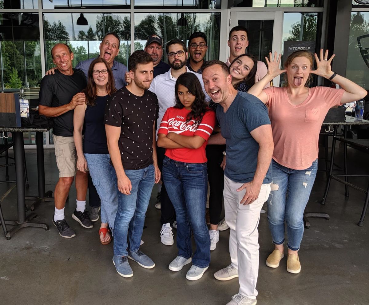 If you didn’t do a silly photo at TopGolf, did you even do a team outing?