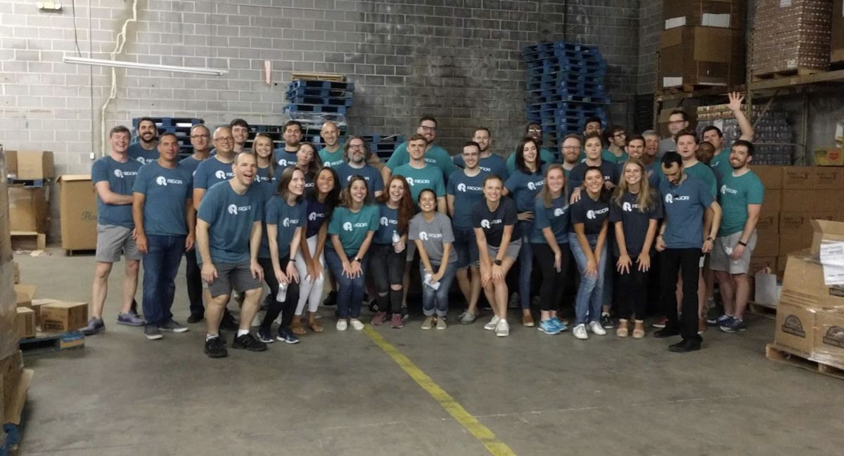Community Service as part of our Quarterly Offsite!