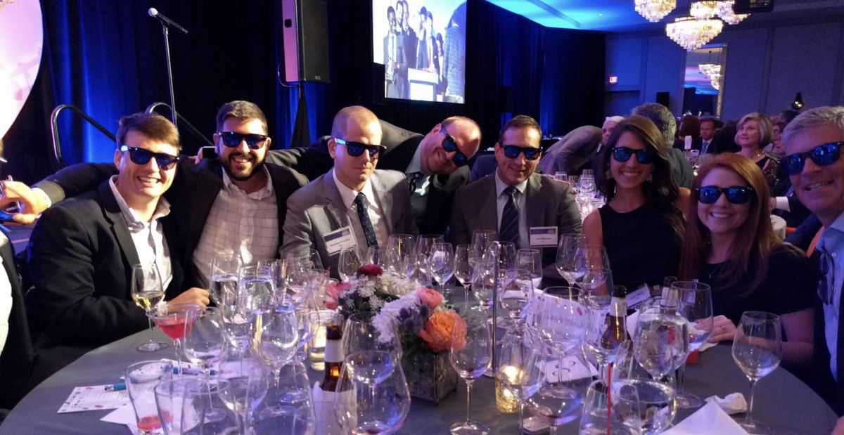 Playing it cool at Best Places To Work awards ceremony 😎