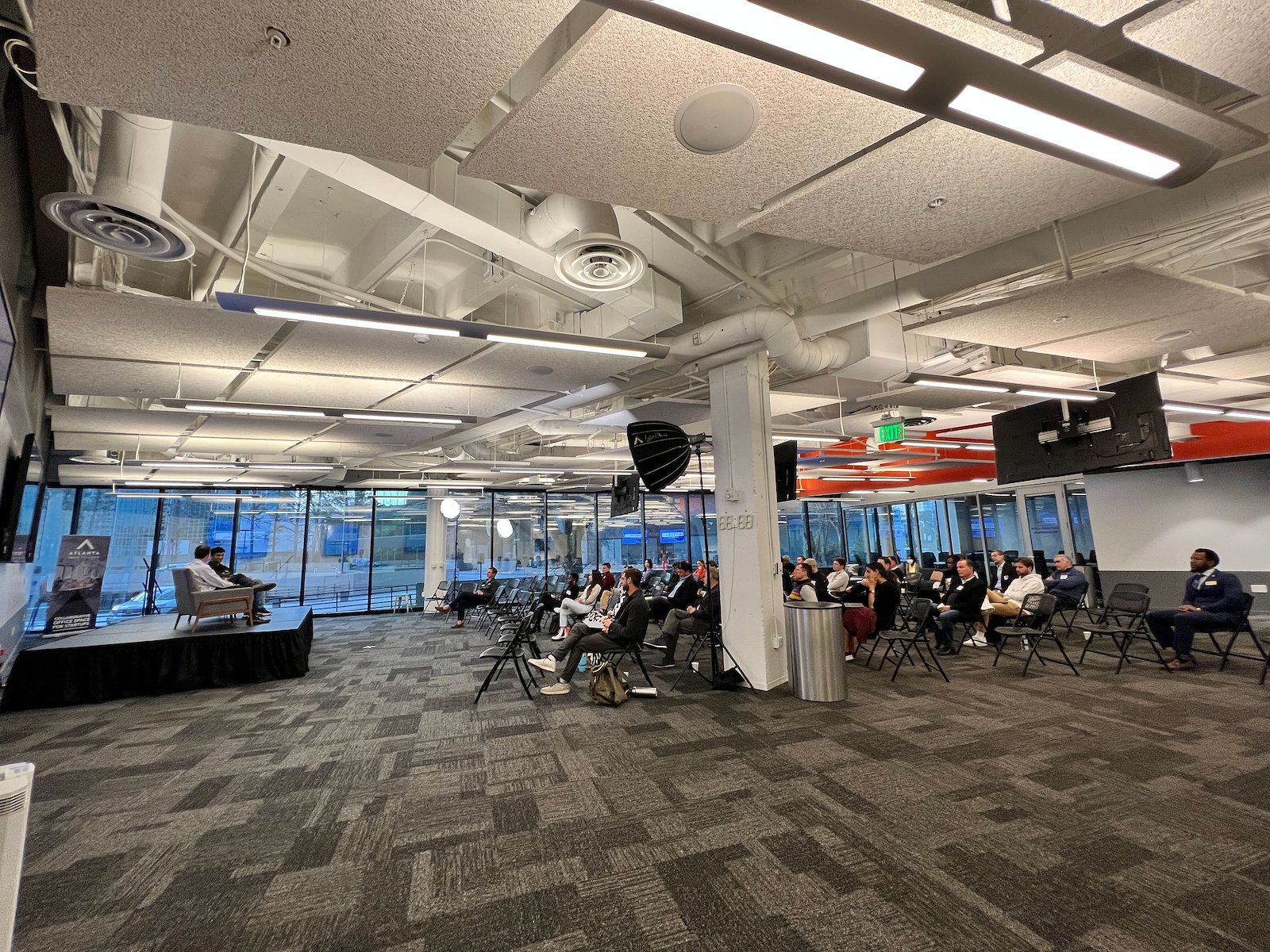 Audience at the How to Build and Scale a B2C Company in Atlanta event